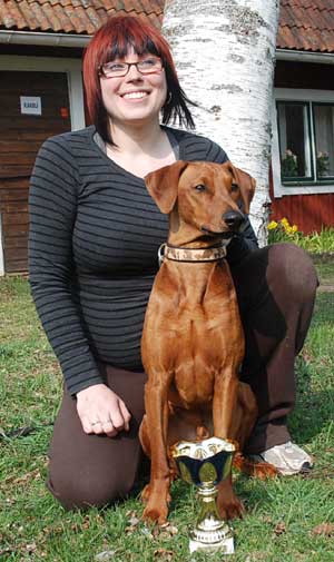 KORAD Xitamiz ORCA with owner Heidi